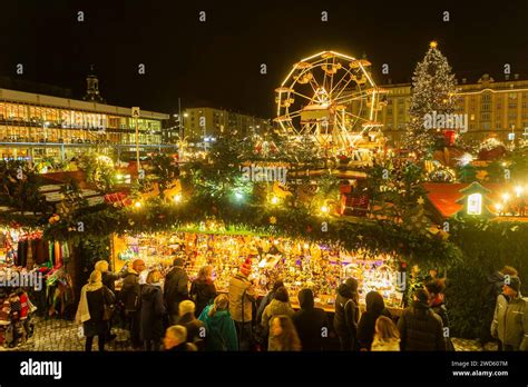 The Dresden Striezelmarkt is a Christmas market in Dresden. It has been ...