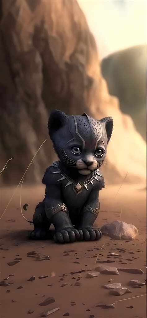 Baby Black Panther - Wallpapers Central