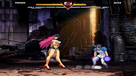 Poison Vs Alice Mugen High Level Insane Epic Fight Youtube