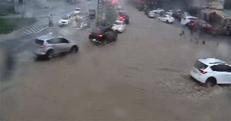 颱風還沒來就淹了！暴雨襲南投「馬路變黃河」畫面曝 新北這區淹水警戒 生活 Ctwant