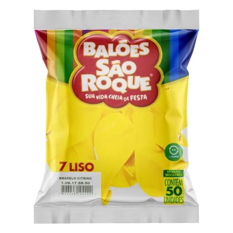 Balao Liso Amarelo Citrino Sao Roque C Cantinho Doce Cohama