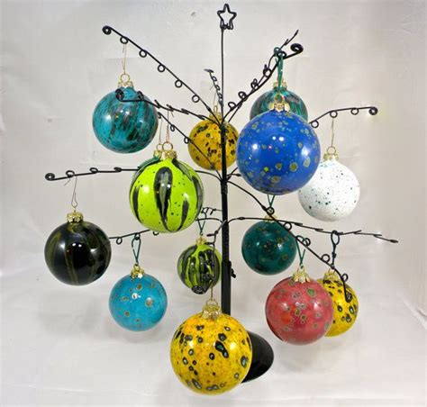 Ceramic Bauble Christmas Bauble Tree Ornaments Etsy Christmas