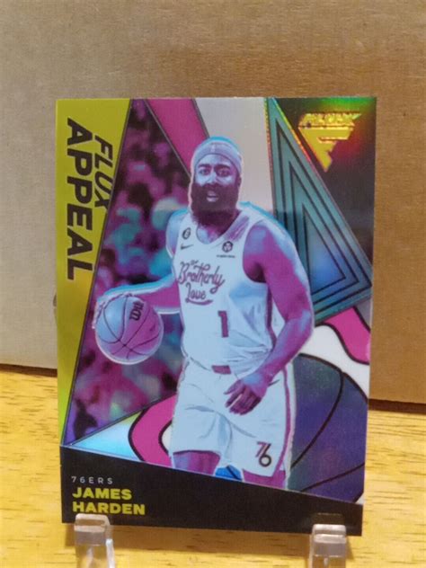 James Harden Panini Flux Appeal Silver Prizm Insert Card Ebay