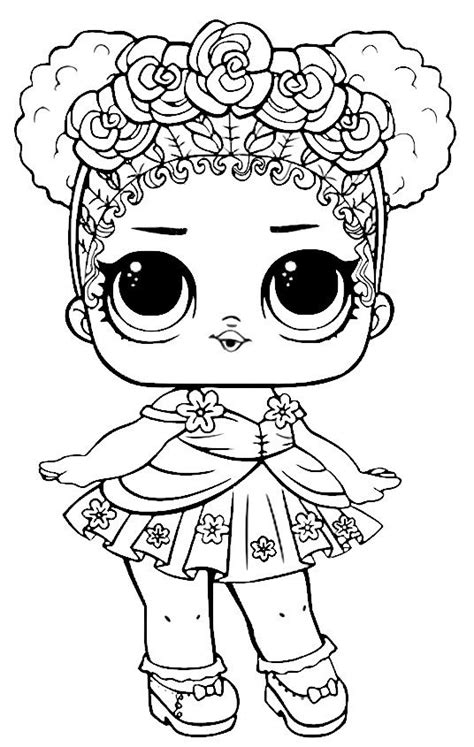 Printable Lol Doll Coloring Pages