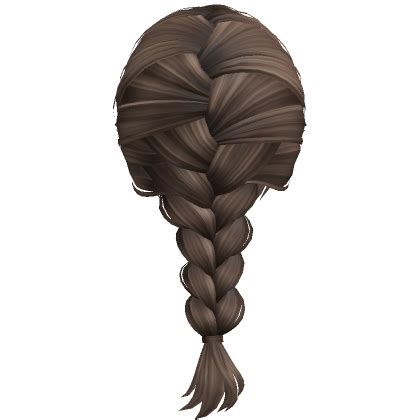 Single Soft French Braid Blonde Highlights Roblox