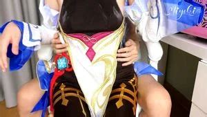 Watch 铃木美咲 甘雨 Blowjob Cosplay Footjob Porn SpankBang