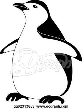 Penguin Outline Drawing | Free download on ClipArtMag