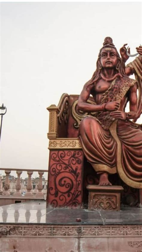 Every Statue Of Mahakal Lok Is Describing Lord Shiva With The Best Carvings And In Its Huge Form