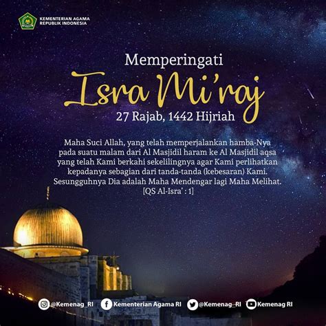 Selamat Memperingati Isra MiRaj 1442H Selamat Datang Di SMADATA