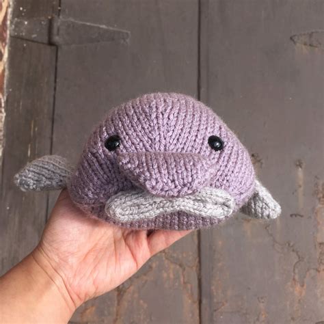 Knit Blobfish Plushie Stuffed Toy Custom Color Etsy