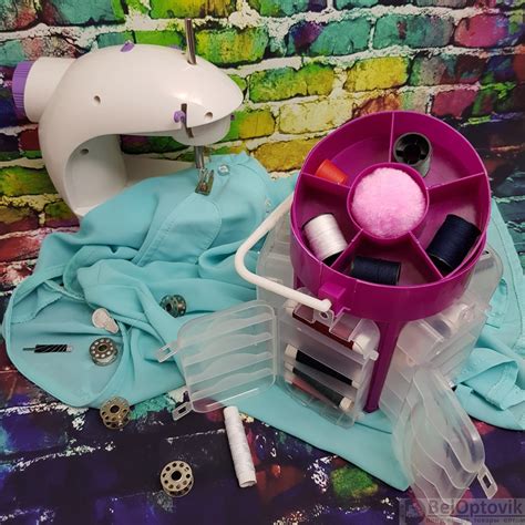 Швейная машинка компактная Mini Sewing Machine (Портняжка) (арт: to ...