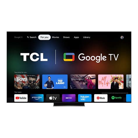 Smart Tv Polegadas Tcl Qled K Uhd Mini Led Hdmi Bluetooth Usb