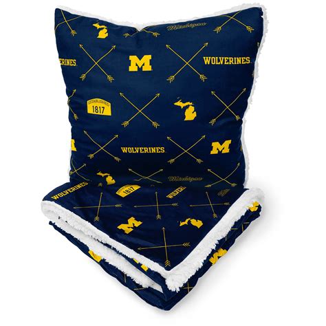 Michigan Wolverines Blankets Bedding Throws Pillows Comforter