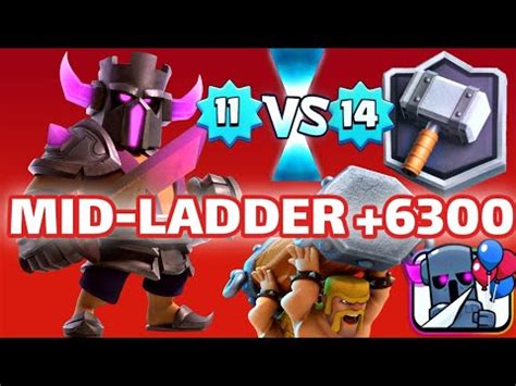 MID LADDER PUSH WITH PEKKA BRIDGE SPAM CLASH ROYALE YouTube