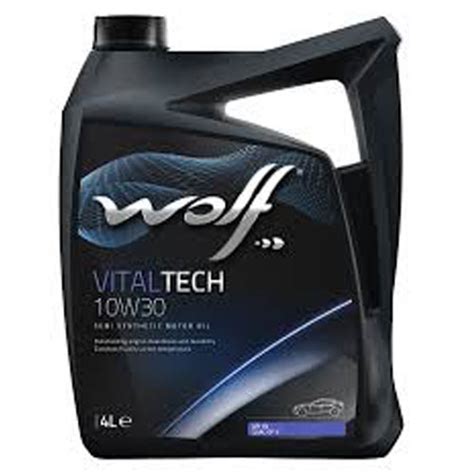 Aceite Wolf Vital Tech Semisintético 10W30 Honda Parts CR