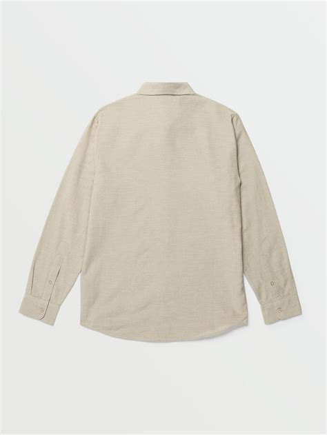 Orion Long Sleeve Shirt Khaki Volcom Us