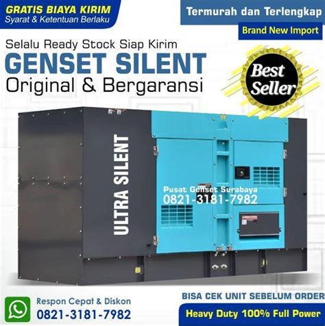 Jual Baru Genset Cummins Kva With Stamford Jual Genset Surabaya