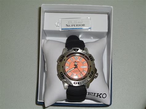 FS Seiko SKZ281 Starfish Automatic Diver On Rubber Strap