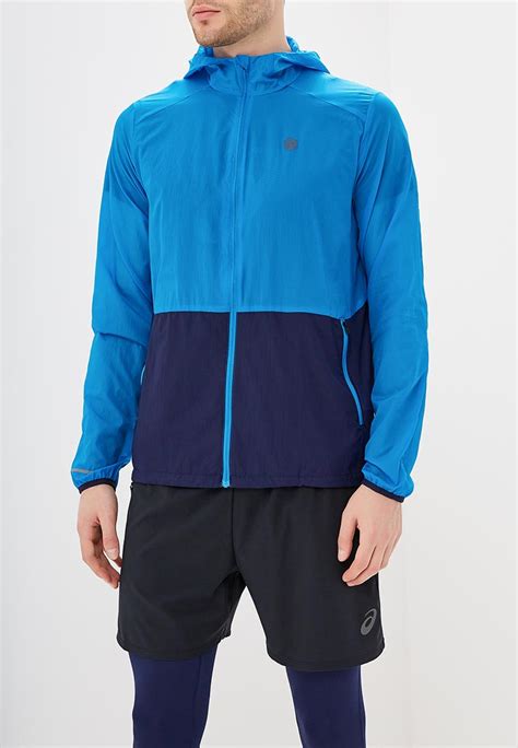Ветровка ASICS PACKABLE JACKET, цвет: голубой, AS455EMBRKR8 — купить в ...