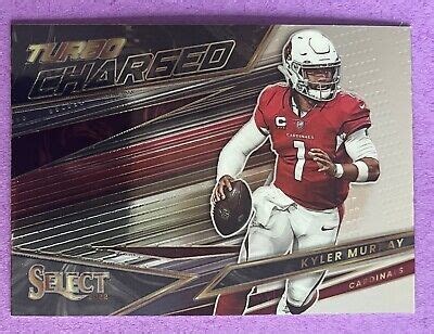 Kyler Murray 2022 Panini Select TURBO CHARGED INSERT Card TUR 4