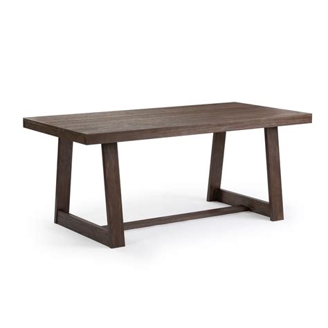 Farmhouse Solid Wood Dining Table 72 Inch Kitchen Table For 4 6 Large Wooden Rectangular Table