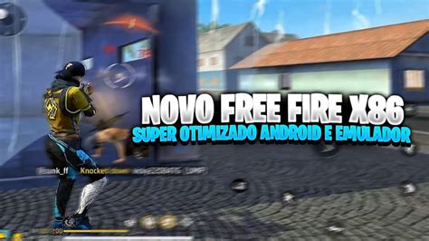 FREE FIRE X86 ATUALIZADO Para MOBILE E EMULADOR MELHOR FREE FIRE TEM