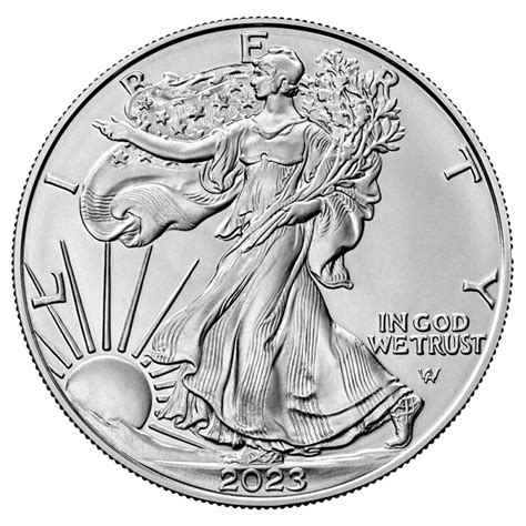 Águila 2023 Estados Unidos 1 Onza Plata Monedas Lamasbolano