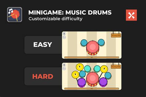 Music Drums Game Template