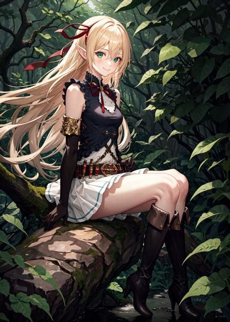 Ai Art Lora Model Shadowverse Arisa Pixai