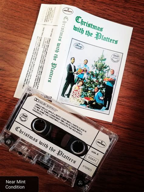 Christmas With The Platters Cassette Tape Original Cassette Tapes Vintage Cassettes Tape Th4