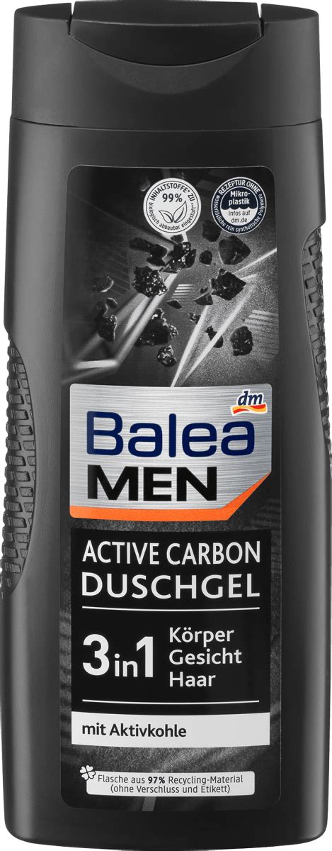 Balea MEN Duschgel Active Carbon 300 ml dauerhaft günstig online