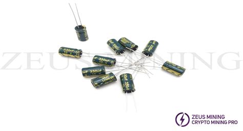 Конденсатор 330мкФ 16В | Зевс Майнинг