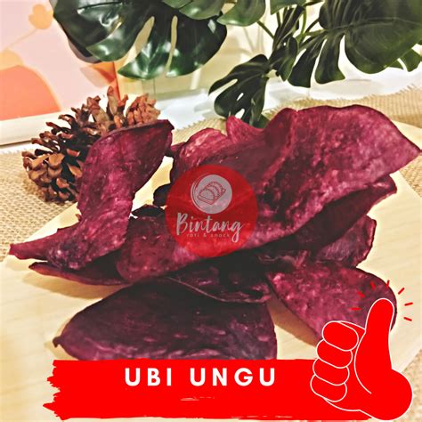 Keripik Ubi Ungu 1 Kg Lazada Indonesia