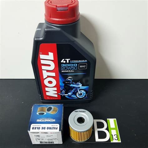 Kit Filtro Leo Burgman Leo Motul W Mercadolivre