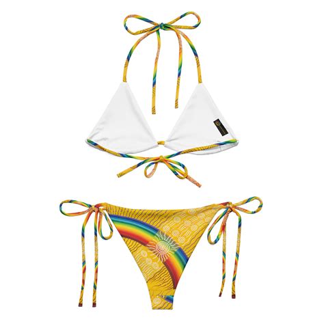 Across The Rainbow Bridge String Bikini Shamanic Spirit Medicine