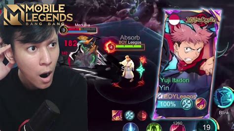 GACHA 160X EVENT JUJUTSU KAISEN REVIEW SKIN YIN YUJI ITADORI REWORK