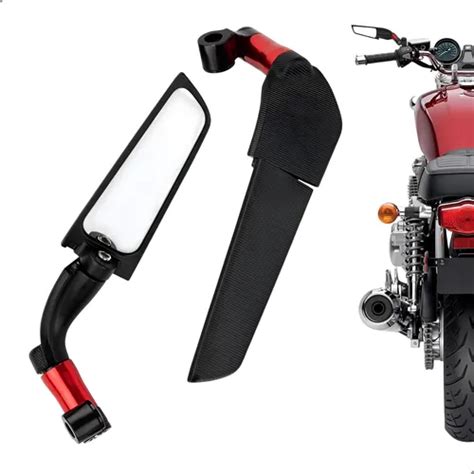 Kit De Espelho Retrovisor Asa De Vento Naked Universal Motos Frete grátis