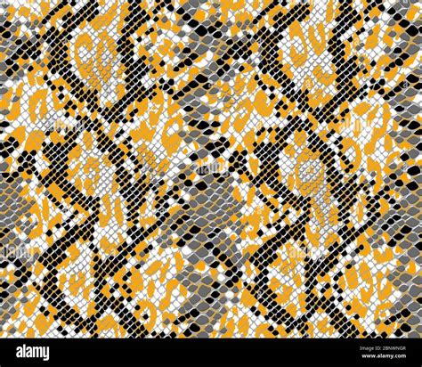 Snake skin pattern texture with brown and grey colors. Seamless Texture ...