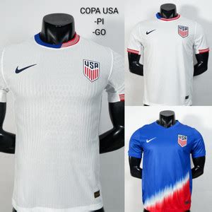 Jual GO PI JERSEY USA HOME 2024 COPA AMERICA BAJU BOLA USA AWAY