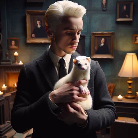 Draco Malfoy (Ferret) (Ai Generated) by JoshuaECW21985 on DeviantArt