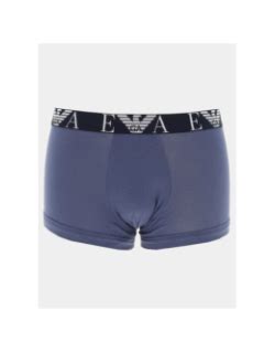 Pack Boxers Trunk Bleu Marine Homme Emporio Armani Wimod