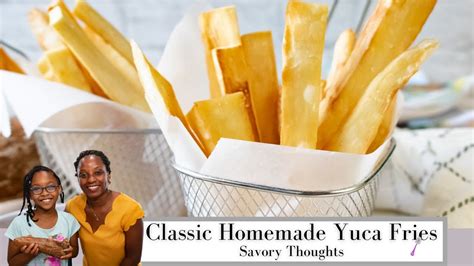 Deep Fried Yucca Yuca Frita Cassava Fries YouTube