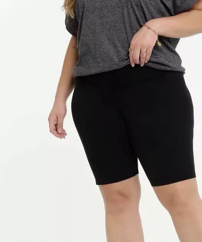 Bermuda Plus Size C S Modelador Alta Compress O Suplex Ofert Mercadolivre