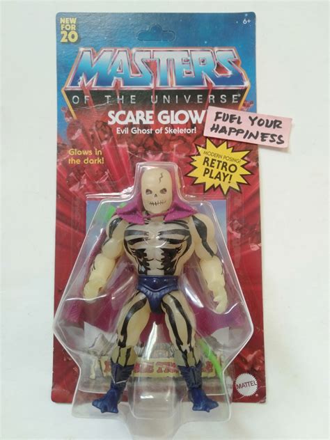 Scareglow Scare Glow Motu Retro Play Origins He Man Masters Of The