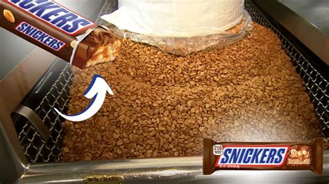 Snickers Chocolate Bar How It S Made Inside The Factory YouTube