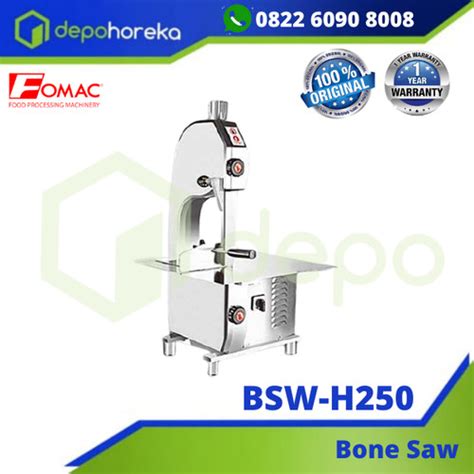 Jual Mesin Pemotong Tulang Dan Daging Bone Saw BSW H250 FOMAC Kab