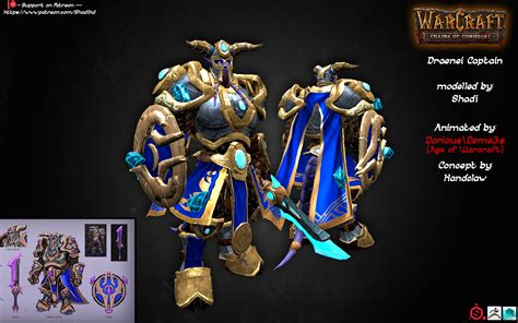 Draenei Captain Image Age Of Warcraft Mod For Warcraft Iii Reforged