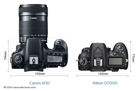 Canon 60D vs Nikon D7000 Detailed Comparison