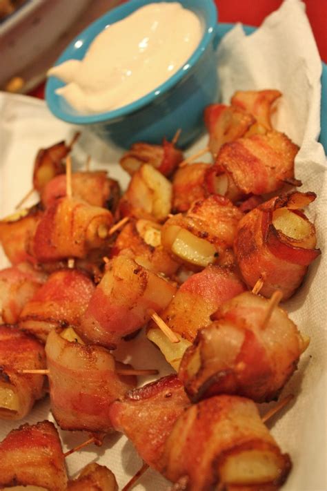 Bacon Wrapped Potato Bites Rainy Day Gal Potato Bites Appetizer