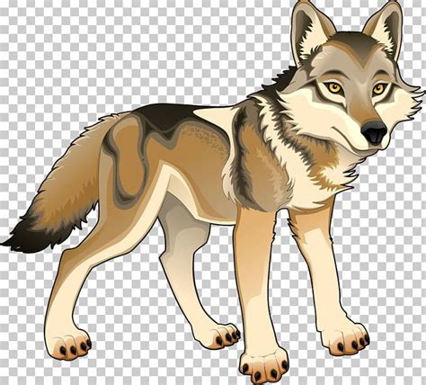 Gray Wolf Cartoon Stock Illustration Illustration PNG - angry wolf face, animal, animals ...